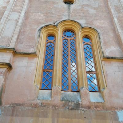 Zámek Bezděkov - nátěr oken