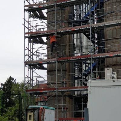 Děvínská vodárnská věž Praha - nátěry